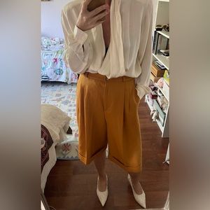 Talbots Mustard Yellow Women's Bermudas